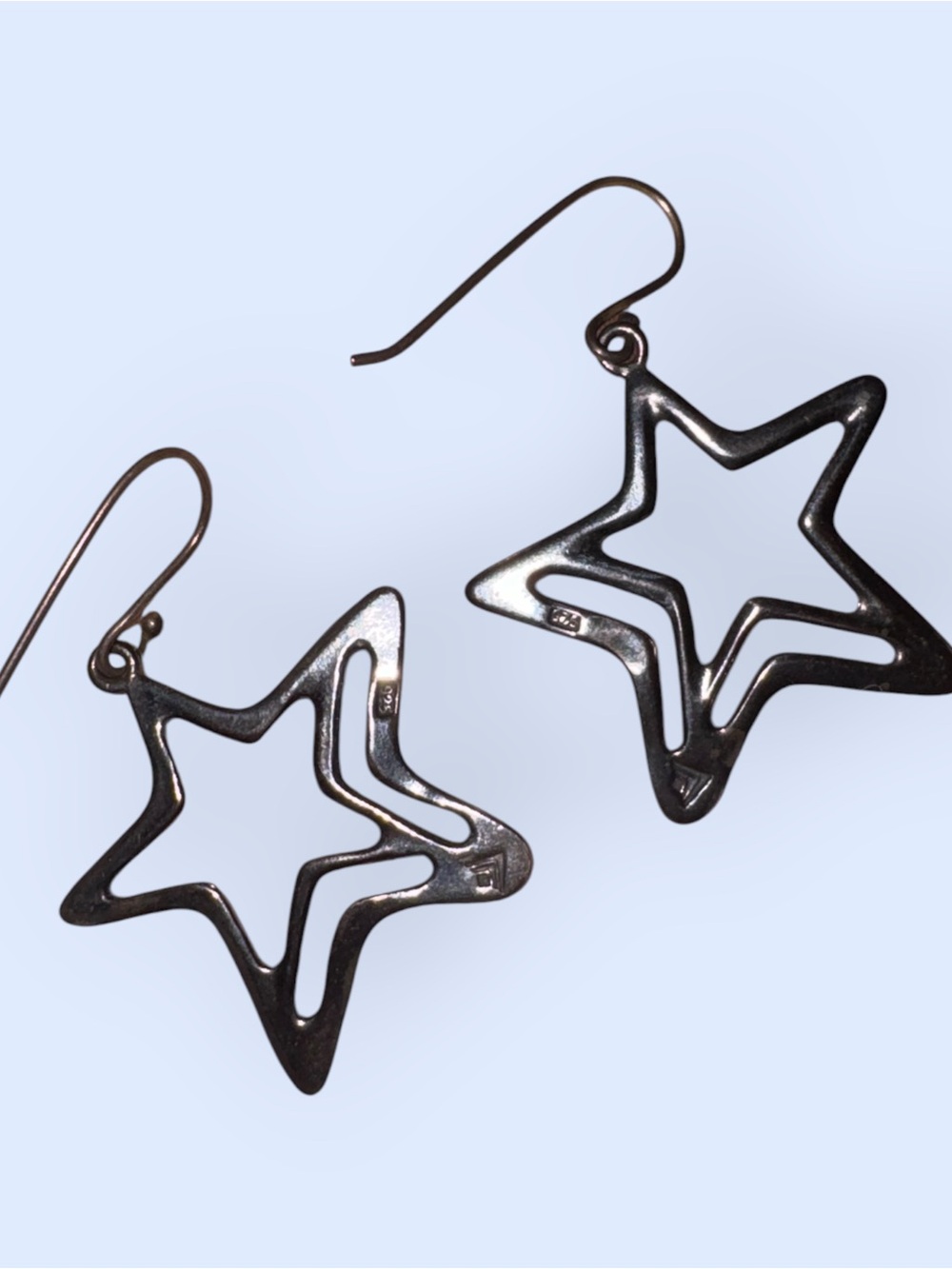 Silpada Sterling Silver “Wish Upon A Star” Earrings - Picture 2 of 3
